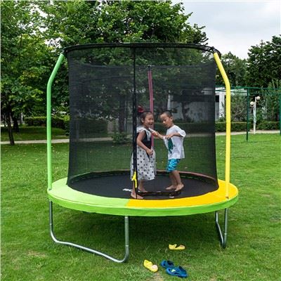 Trampolí de 8 peus amb xarxa de seguretat