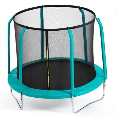 Trampolí de 8 peus amb xarxa de seguretat